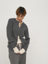 【 予約:10月中旬 】WOOL RIB CREW CD /Y254-91121